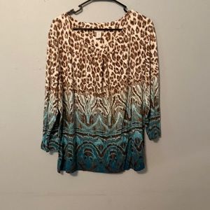Chico’s 23/4 sleeve top